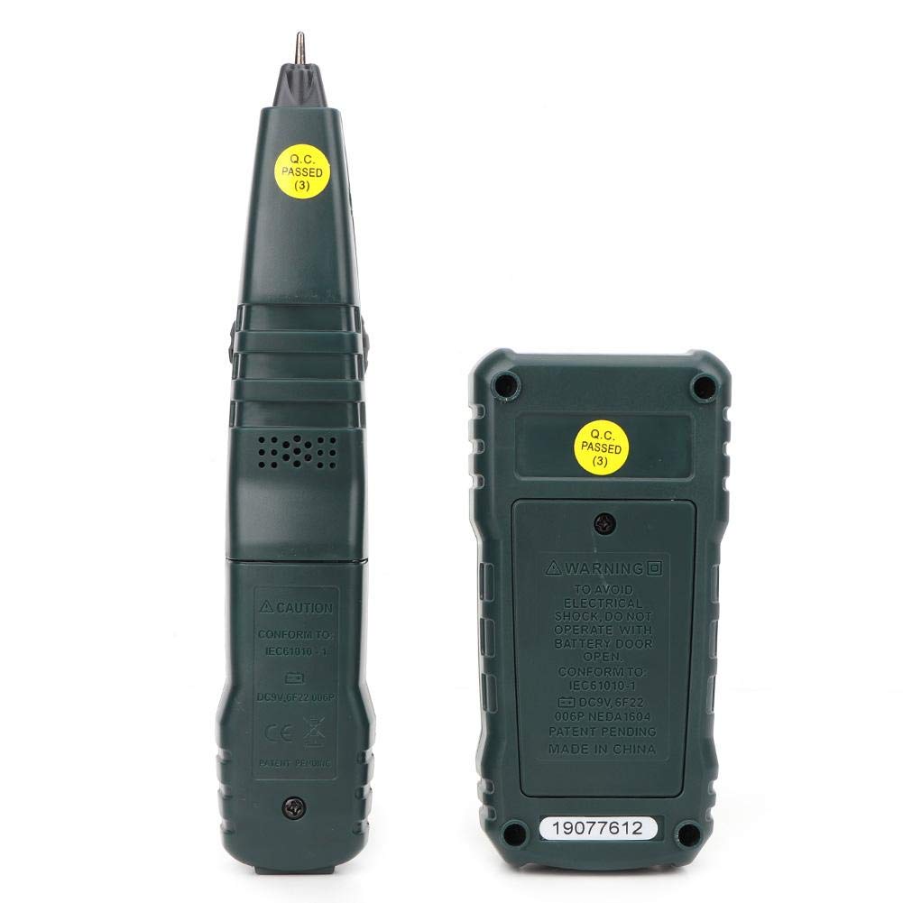 Wielofunkcyjny tracker przewodów, Walfront FY868 tester kabla do sieci telefonicznej RJ45 RJ11 BNC LAN śledzenie przewodów zestaw lokalizator przewodów wyszukiwacz linii