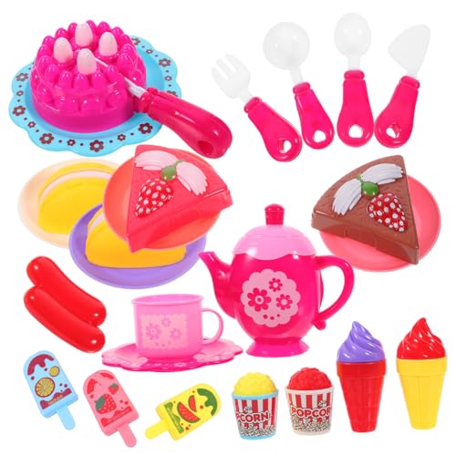 FUNNETOYU 1juego Simulado para Set De Juguete De Cumpleaños y Juego Casa Aleatorio