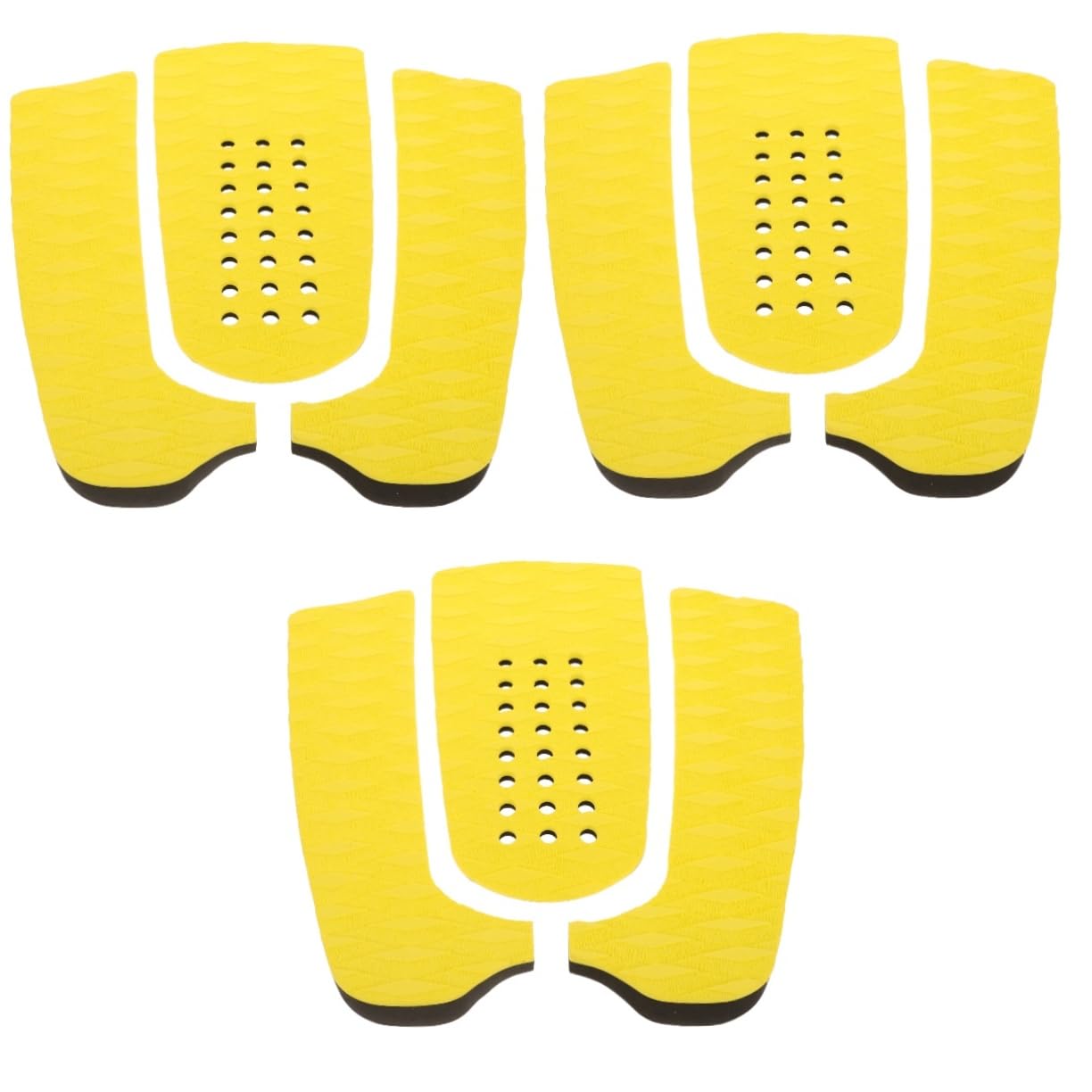 Yardwe 3 Juegos De Accesorios para Tablas De Surf Almohadillas De Antideslizantes Almohadillas Antideslizantes para Tablas De Surf Almohadillas Autoadhesivas Almohadillas De