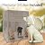 iHeartDogs Dog Memorial Gifts - Dog Angel Statue Garden Solar Light - Pet Memorial Figurine