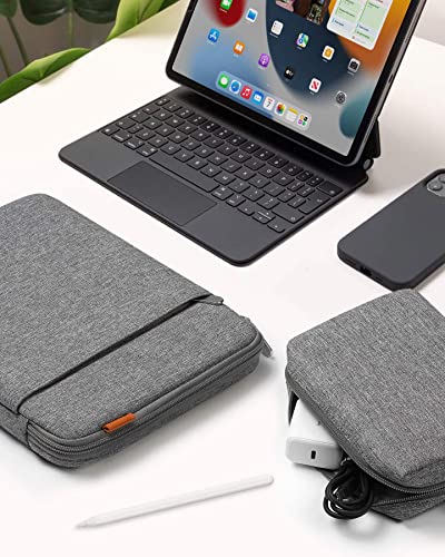 Image of Inateck 12.3-13 Inch Case Sleeve 360A‚ Protection Compatible with MacBook Air 13 2020 /2019 /2018, MacBook Pro 13 2016-2020, Surface Pro 7 /6 /X /5 /4 /3 with Accesory Bag - Gray