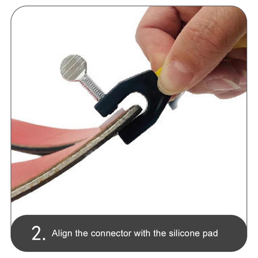 Conector de esquí Pro ABS para niños, Duradero para principiantes, Snowboard