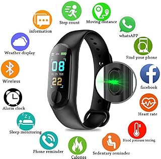 PAWACA Fitness Tracker, Color Screen Activity Tracker with Heart Rate/Sleep Monitor, IP67 Waterproof