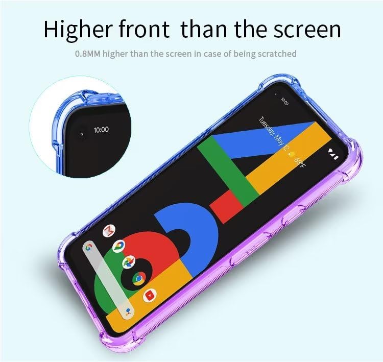 HONLEN Custodia Per Google Pixel 4a (4G) Case, (5.81