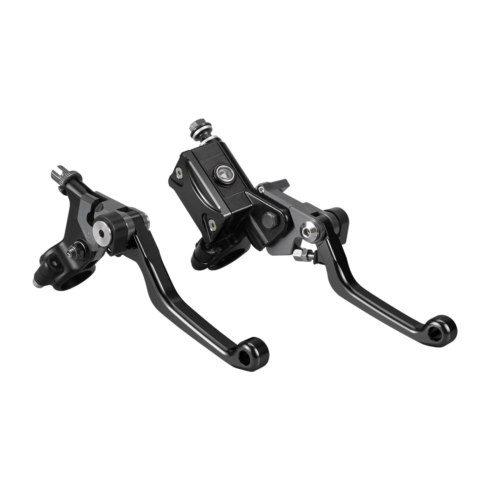 Gwearu Black Clutch Lever For Drz400s Drz400sm Rmz250 Rmz450 Rm 85 125 250 Rmx 250S 450Z Dr 250R 7/8" Hydraulic Brake & Cable Clutch Lever