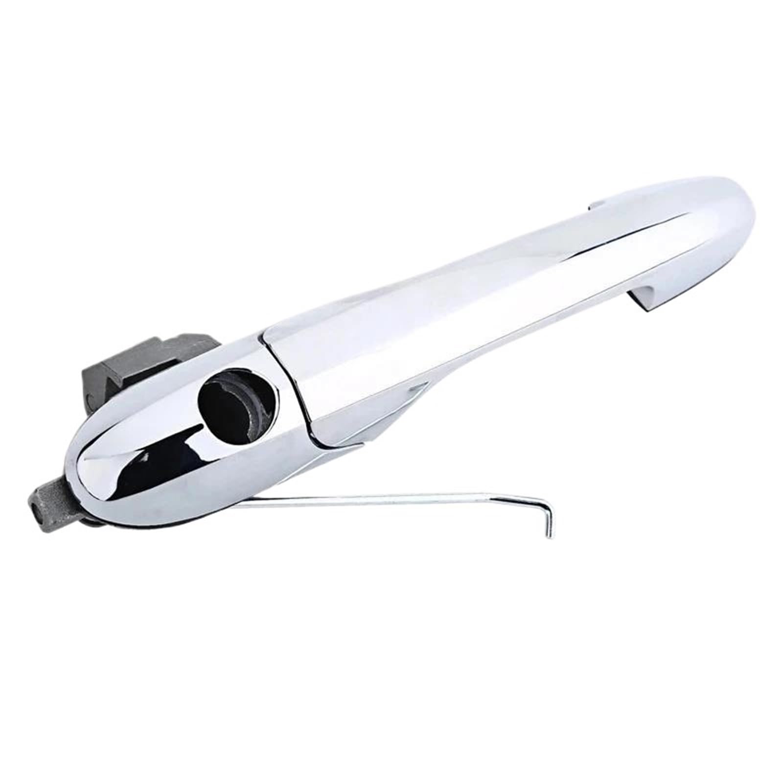 HETEVSCCK for Fiat 500 2007-2020 Passenger Left Or Right Side Chrome Outer Door Handle 735592026 735592012(Right)