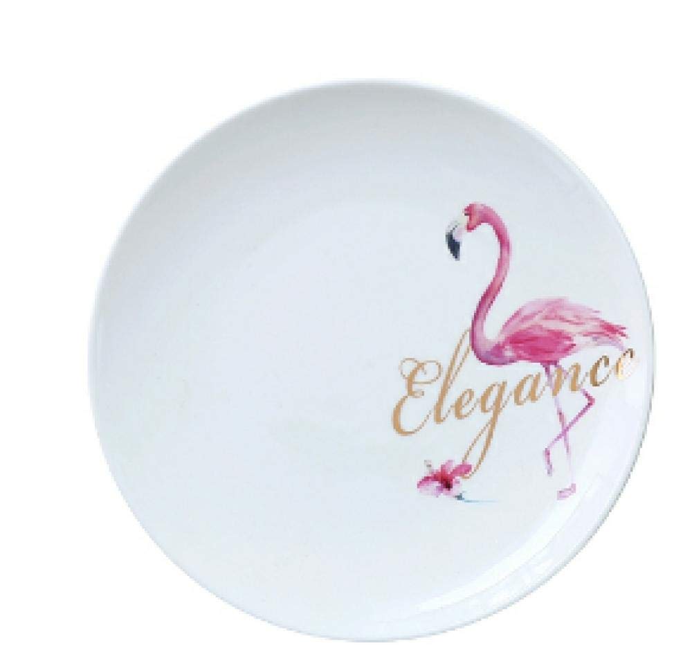 Disque céramique nordique 10 pouces assiette plate design minimaliste lot de 4 pièces maison
