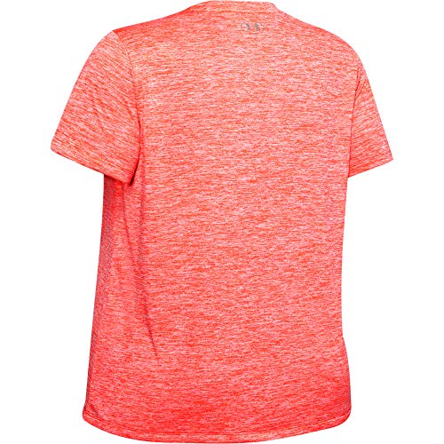 Image of Under Armour Plus Size Tech Solid Short Sleeve V-Neck
