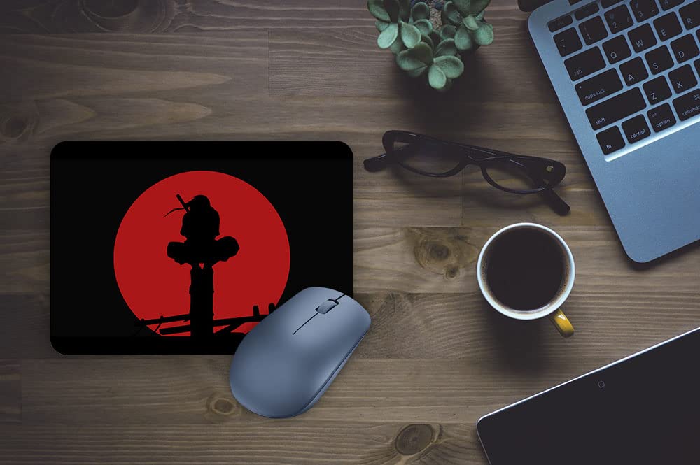 Anime Mousepad Black Designs which Makes Your Computer Good Looking AMZMP00198 (Multicolor) (Brown)