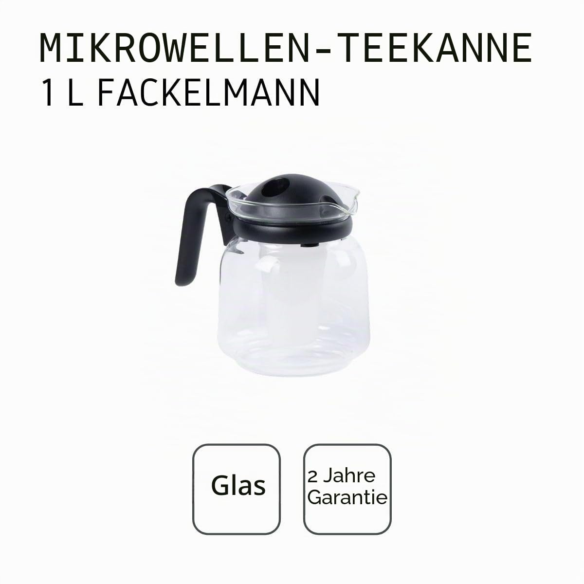 Fackelmann 2061150 Mikrowelle Kaffeekanne