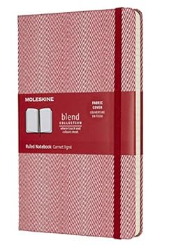 Unbound Moleskine Limited Edition Blend Collection Notebook, Large, Ruled, Red (5 X 8.25) Book