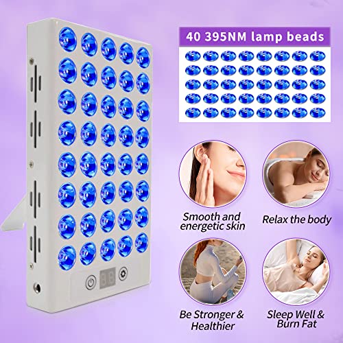 Hyunlai Ta-Nning Lamps Light For Home Use,55W Su-Nlamp For Indoor Face Body With Eye Protection,40 Pcs 395Nm Leds,Equipped With 3 Brightness Adjust Levels(L1-L3) #TOP3