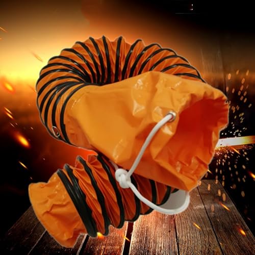 Manguera De Conducto Flexible PVC Ø15 20 30 5 50 70 80cm Escalable Tubo Ventilador De Escape, Tubo Aire Para Extractora Secadora Climatización(1.5m(5ft),550mm(21.6'))