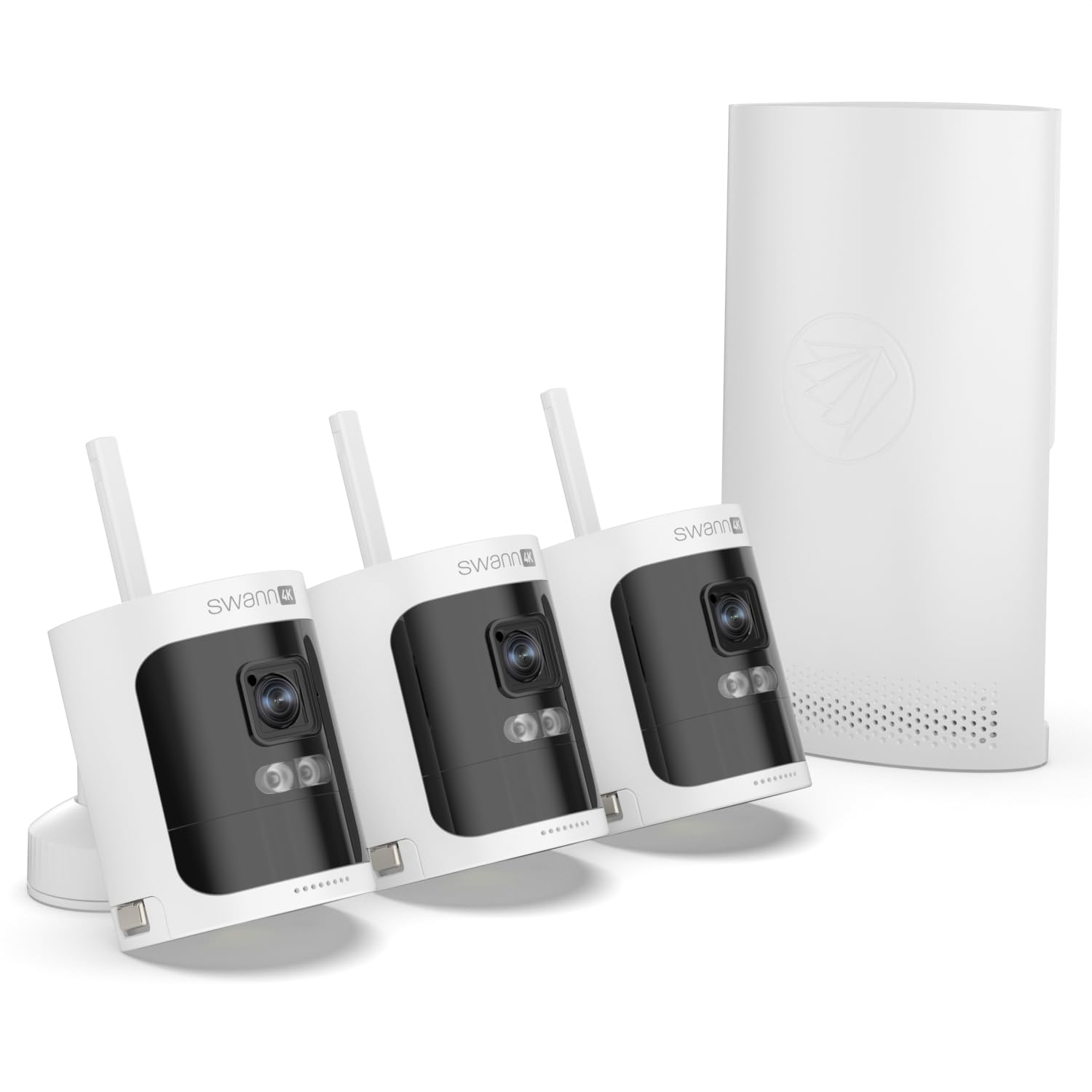 Photo 1 of AllSecure600™ 3 Camera 8 Channel 2K Wire-Free HD Wireless NVR Security System