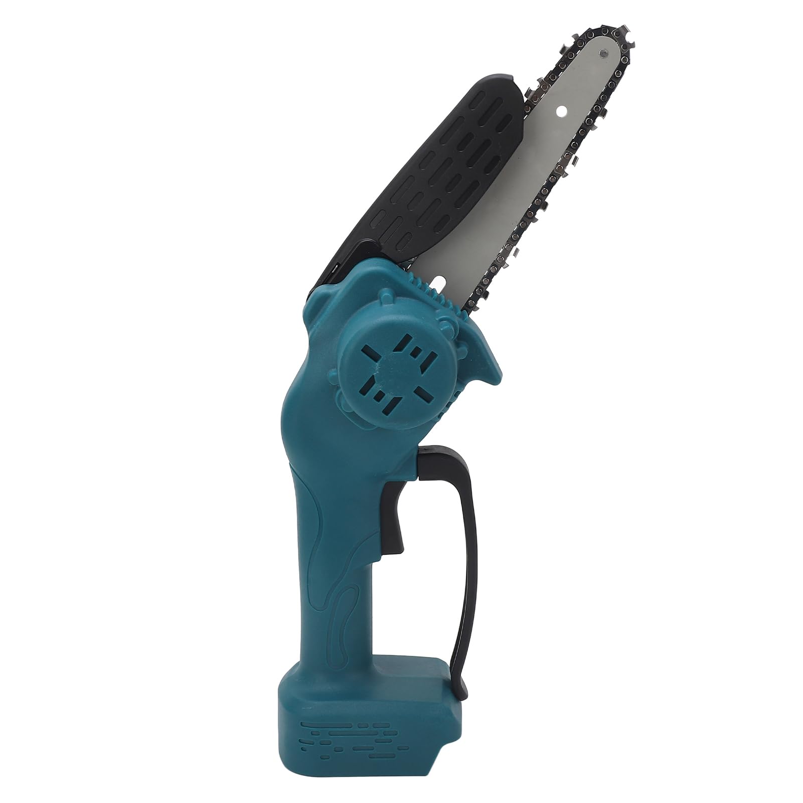 Kit de tijeras de podar eléctricas inalámbricas y mini motosierra con poste de extensión telescópico de 6,56 pies, batería de litio de 21 V, 4000 mAh, motor sin escobillas de 600
