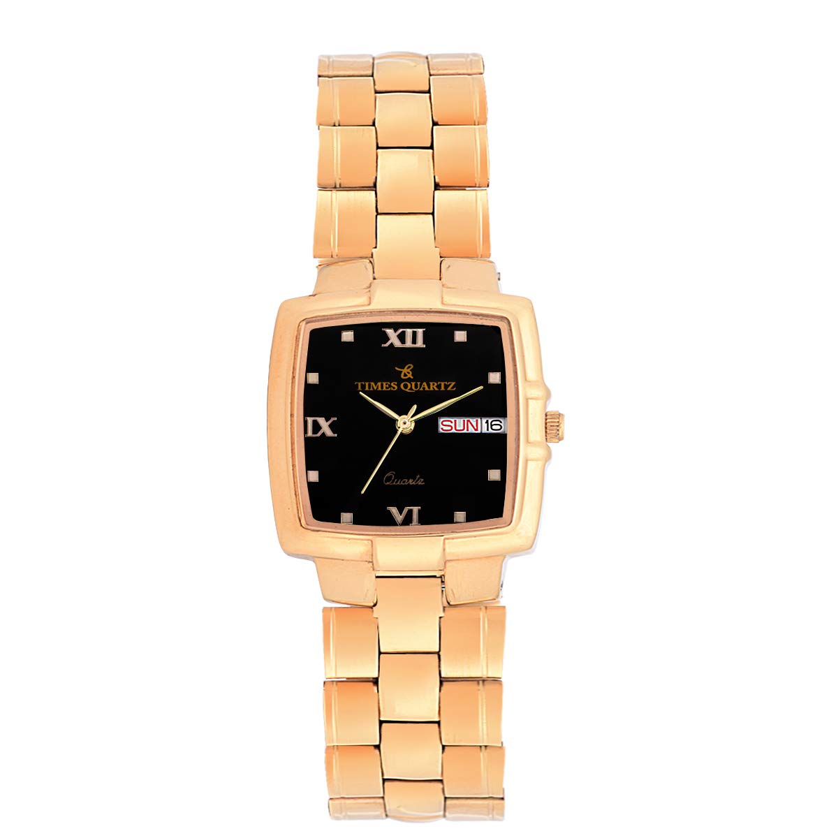 TIMESQUARTZ Wrist Watch for Men Analog Black Dial Watch for Men - A 236 (B08LQ9TN8L) Amazon Price History, Amazon Price Tracker