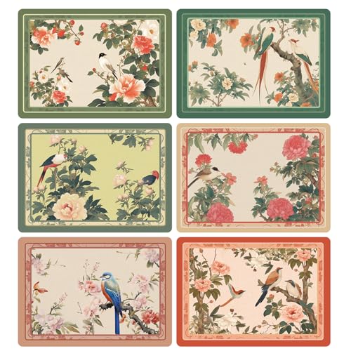 Lot de 6 sets de table antidérapants 50x35cm imperméables - 5