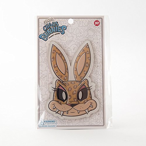 Joe Ledbetter Leopard Bunny Magnet