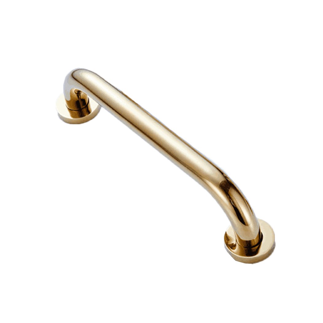 Inchant, maniglione di sostegno in ottone massiccio, da bagno, montaggio a parete, lunghezza 30 cm