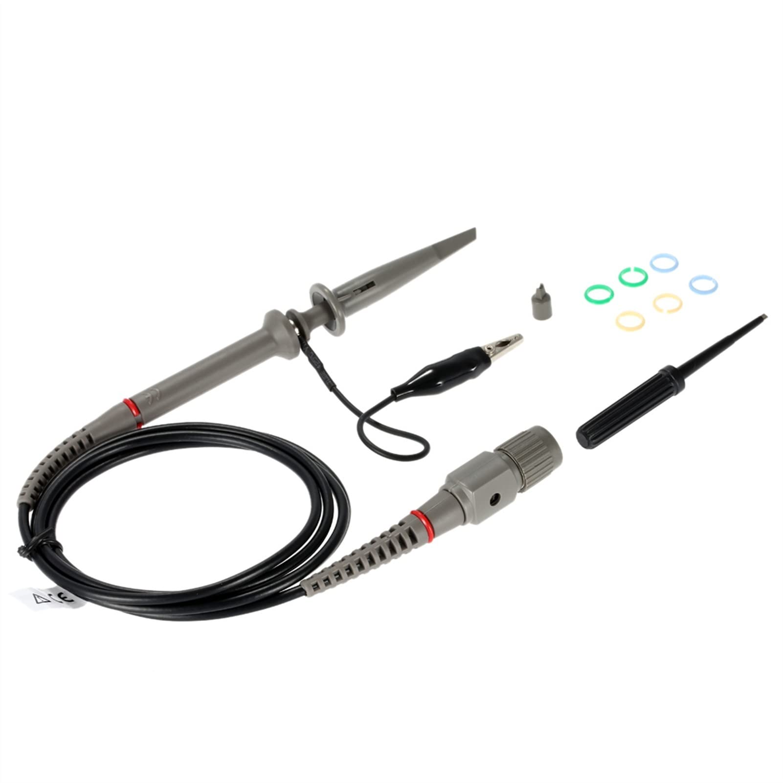Osciloscopio digital, Probe de osciloscopio digital 60MHz Sonda clip con accesorios max.60 0v dc Peak AC X1 X10