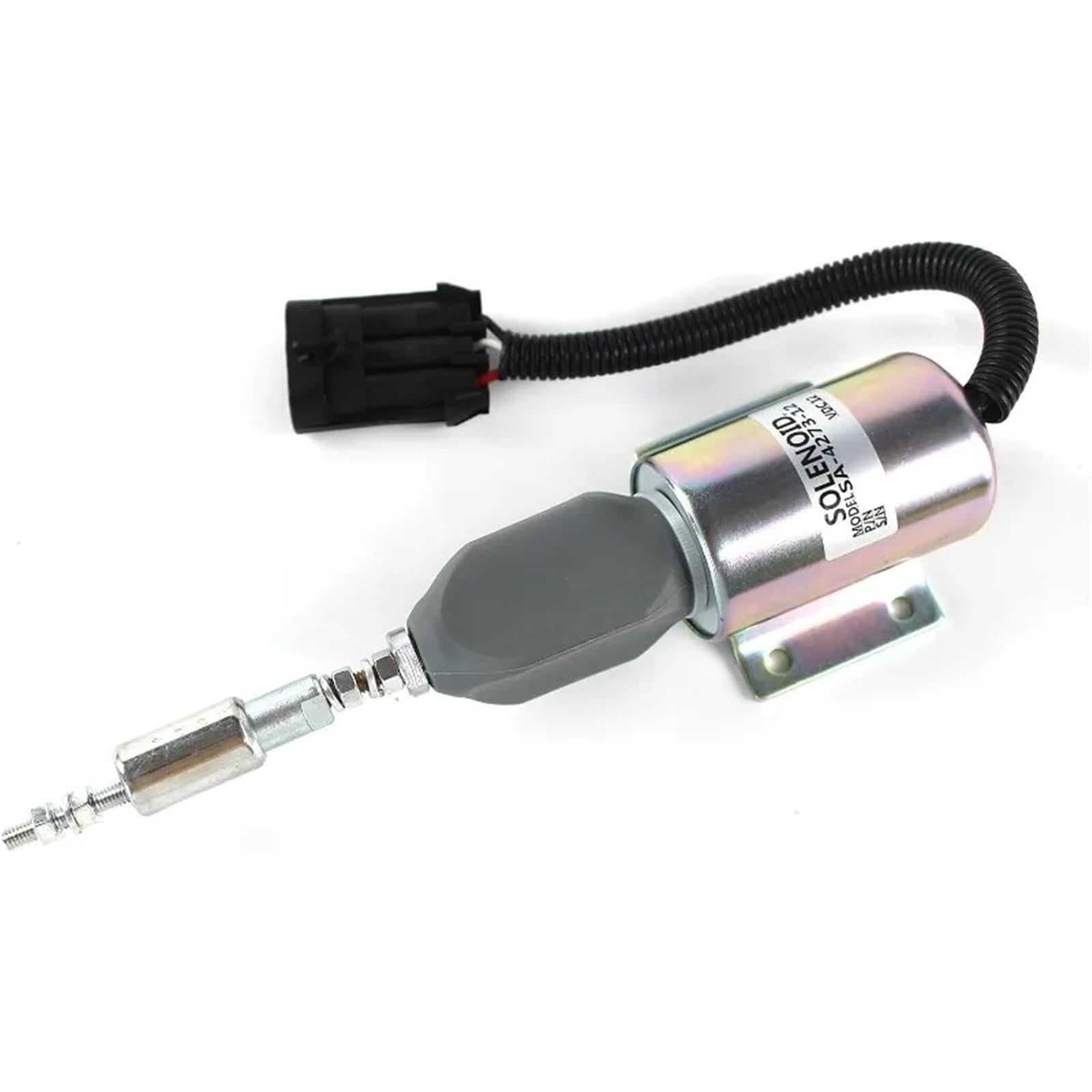 Solenoide de corte de combustible Solenoide de corte de combustible de 12 V SA-4273-12 2003ES-12E6UC4B5S2 F3HZ-9A594-A F3HZ-9N392-D, apto para camiones Ford de servicio pesado.