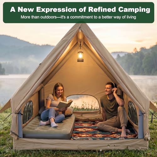 Tienda inflable de camping grande NANJEEN para 2 personas miniatura 3