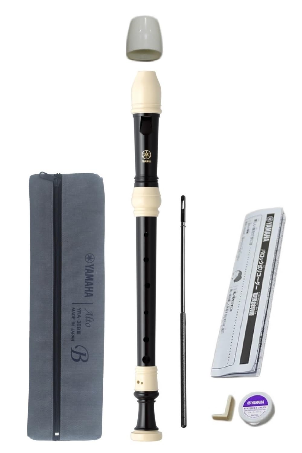 Amazon.co.jp: ヤマハ YAMAHA アルト リコーダー バロック式 YRA-38BⅢ