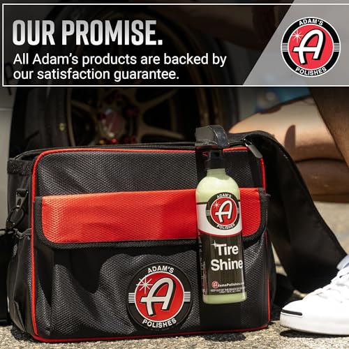 Image of Adam's Polishes Tire Shine 5 Gal - Spray Tire Dressing W / SiO2 For Non Greasy Car Detailing | Use W /Tire Applicator After Tire & Wheel Cleaner | Tire Ceramic Coating Car Wax Like Tire Protection