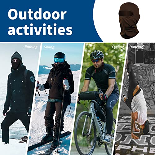 Image of YESLIFE Balaclava Ski Mask for Men and Women, Winter Face Mask, Shiesty for Skiing, Snowboarding & Motorcycle
