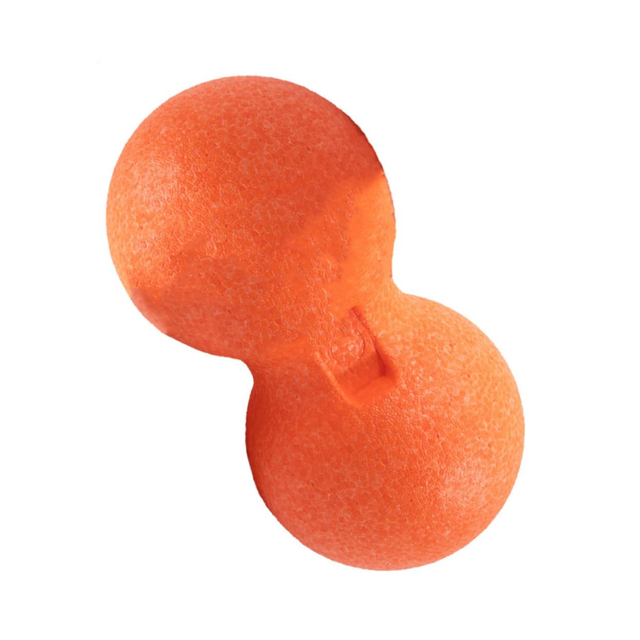 FOMIYES 1pc Peanut Massage Ball Double Massage Roller Peanut Deep Tissue Massager Massage Roller Ball Myofascial Double Massage Ball Mobility Ball Epp Orange
