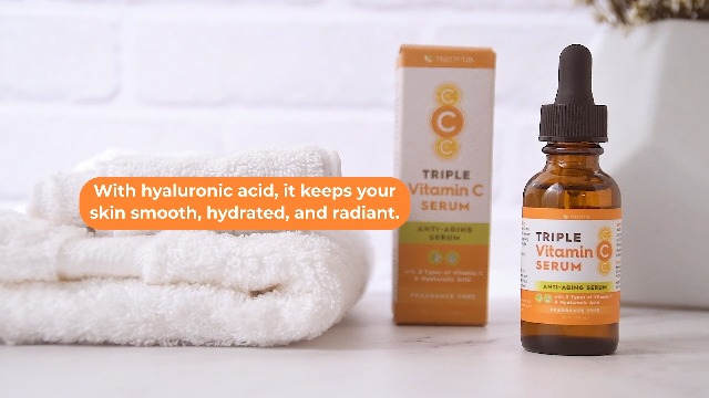 Amazon.com: Tree To Tub Triple Vitamin C Face Serum, Hyaluronic