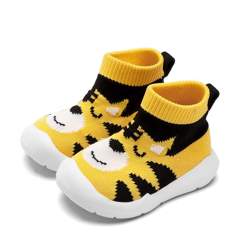 Image of Engtoy Baby Shoes & Socks - Non-Slip Breathable Slippers with Soft Rubber Sole - Baby Boys & Girls Slip On Sneakers