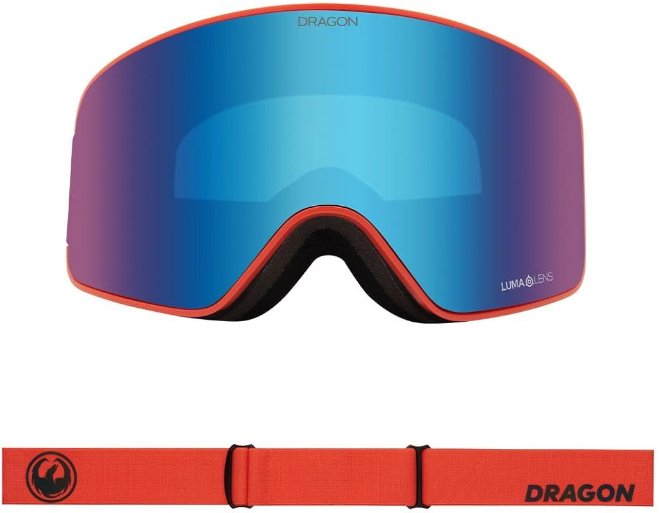 Amazon.com: Dragon NFX MAG OTG Unisex Snow Goggles - Flame/LL Blue