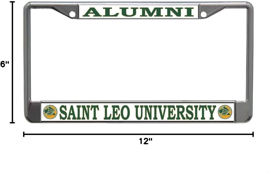 Saint Leo University Alumni Chrome License Plate Frame