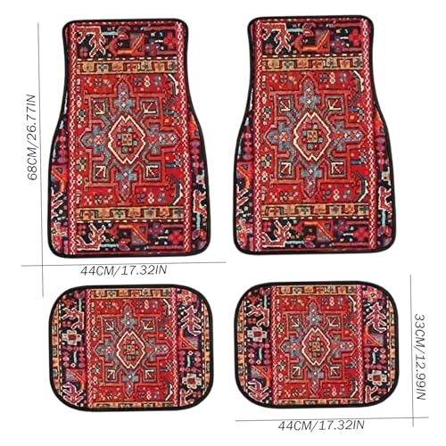 Alfombrillas bohemias de coche para renovar el interior de tu SUV 6