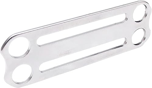 Buceo Cinturones de peso Slide Keeper Correa de acero inoxidable con anillo en D Cinturones de arnés de retenedores Tapones Piezas de apnea Arnés de