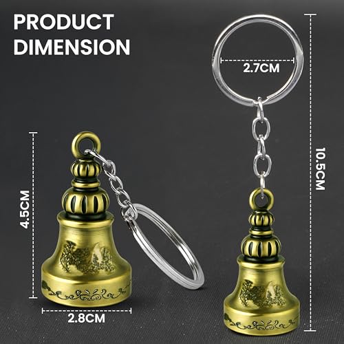 Image of Storite Decorative Keychain for Men & Women, Stylish Metal Key Ring Accessories for Bags, Keys and Gifts