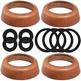 4 Stück Schwengelpumpe Ersatzteile für Schwengelpumpe Typ 75, O Ring Dichtung und Kolbenmanschetten, für Schwengelpumpe Gartenpumpe, Brunnenpumpen, Handpumpe Ersatzteile