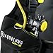 Aqua Lung Wave Scuba Diving BCD, Black/Yellow, X-Large