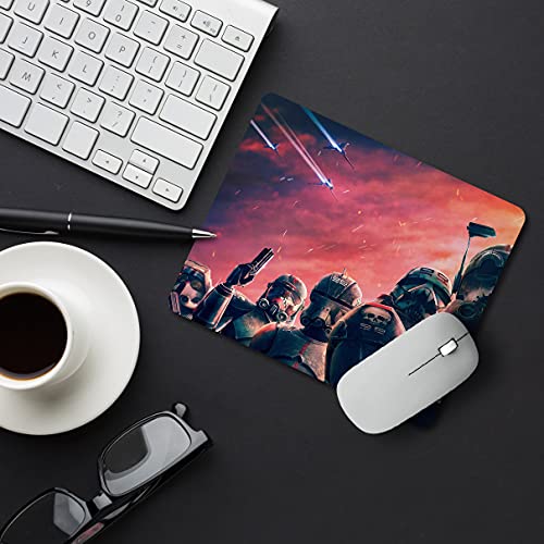 Image of Chiraiyaa Wars Man Superhero Designer Printed Premium Mouse pad with Anti-Skid Base and Smooth Gliding (9 in x 7.5 in)