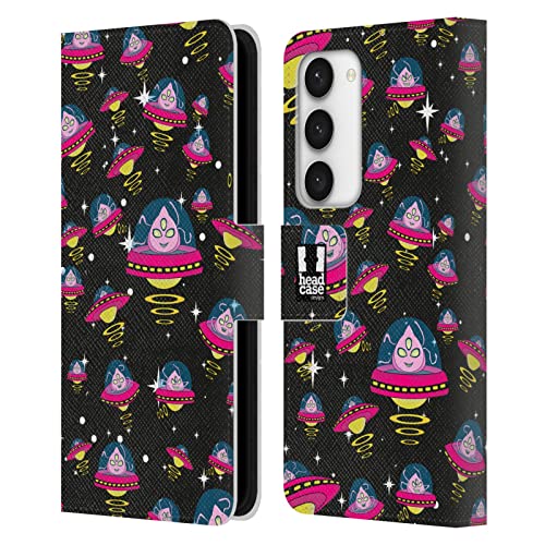 Étui portefeuille Pirz Aliens Samsung S23 5G pour voyager léger au quotidien