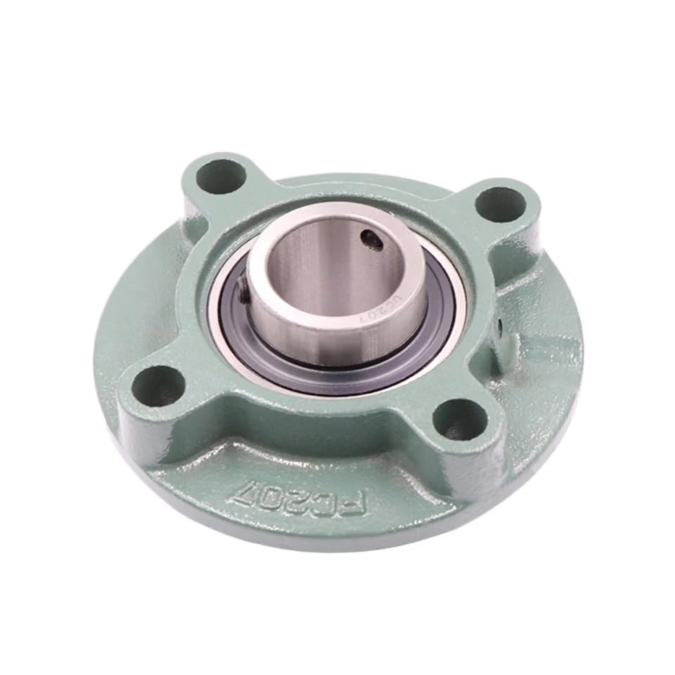Compatible for UCFC209 UCFC210 Series, 1PC Outer Spherical Bearing with Housing(UCFC210)