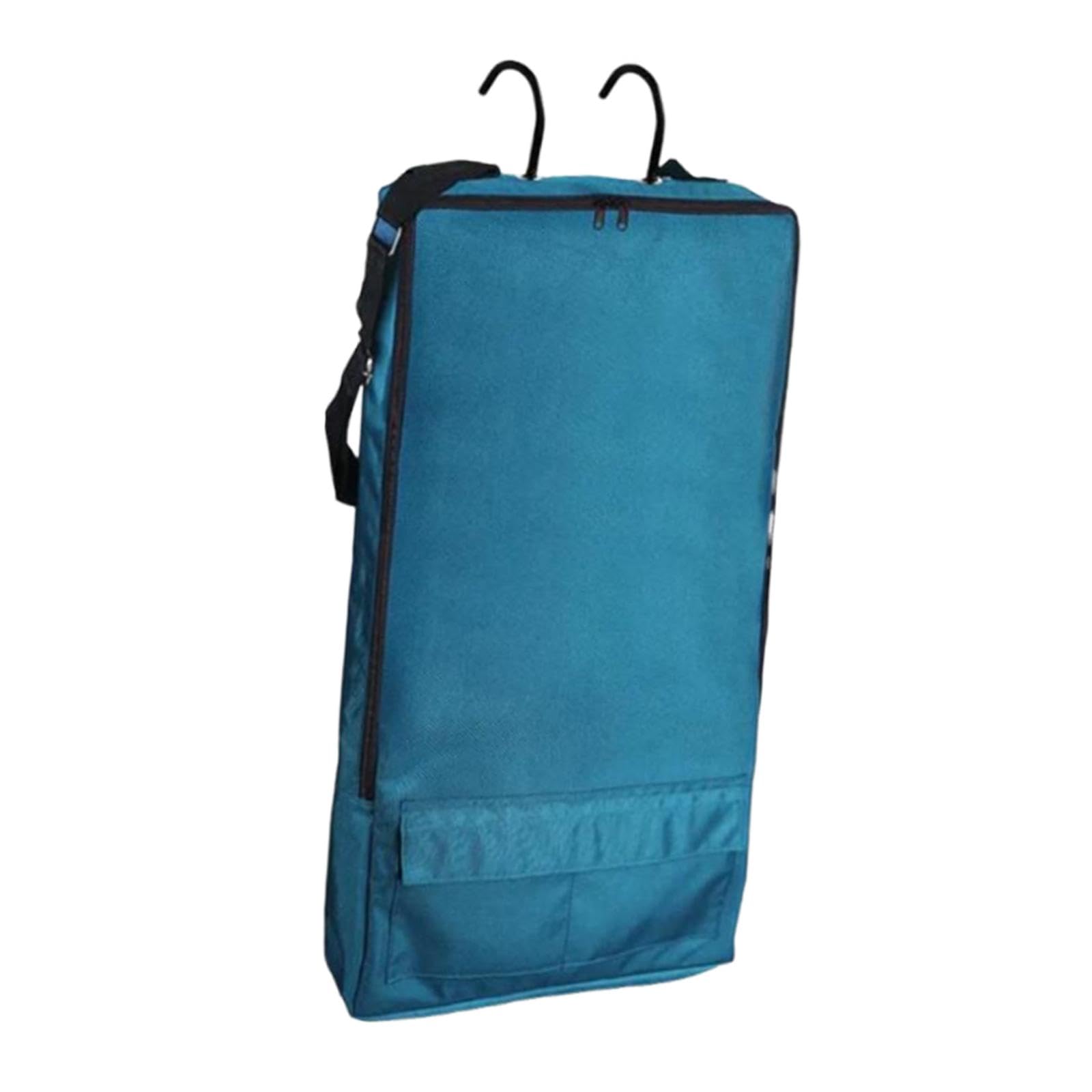 Menolana Bridle Bag with 3 Prong Tack Rack,Organizer Spacious Horse Tack Carry Bag Horse Bridle Bag for Equestrian Reins Bridles Bits, Blue