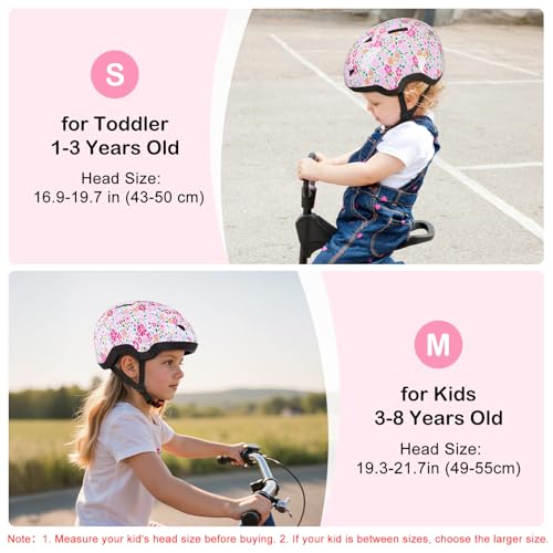 Image of Toddler Helmet, Baby Infant Kids Bike Helmet for Kids Age 1-3 /2-4 /3-5 /5-8 Adjustable Toddler Bike Helmets for Boys Girls for Scooter Skateboard Cycling