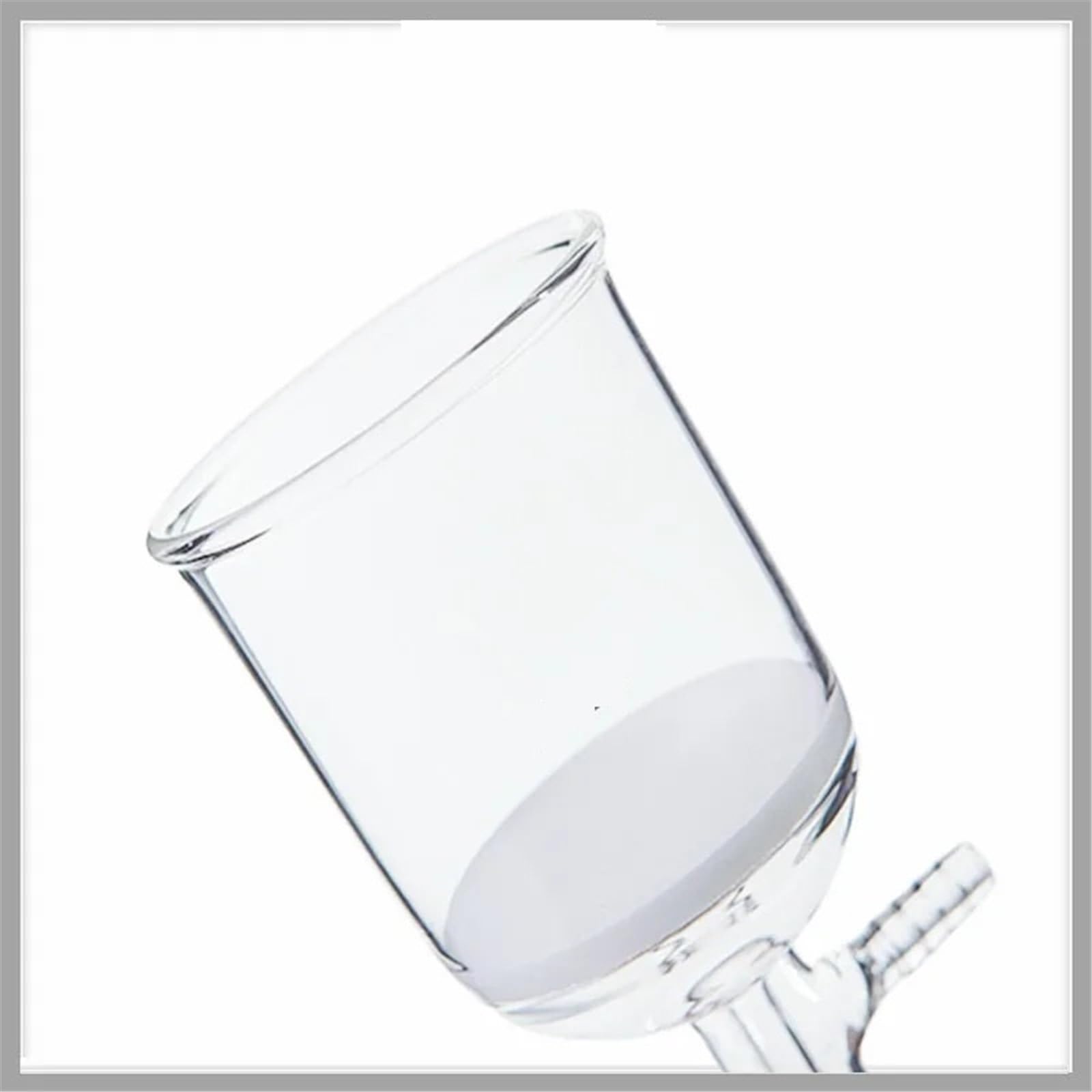sprzęt laboratoryjny Szklany lejek Büchnera z filtrem, szklany lejek do topienia pionowego, 60/100/250/500/1000 ml, otwór 16-30 um, szkło laboratoryjne(30ml)
