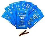 10' x 6' F.e.s.s. Cigar Medium Travel Humidor Bag, Resealable and Reusable Humidor Bag for Cigars (10)