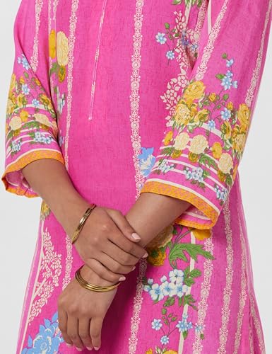 Image of BIBA Women Rayon Straight Printed Kurta