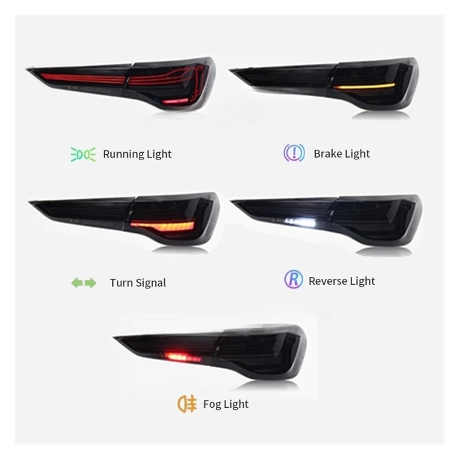 bmw 4シリーズ 420i着用　テールライト左右セット　美品 BMW 4シリーズ,F32,f36,f82,m4,420i, 425i, 428i, 430i, 435i
