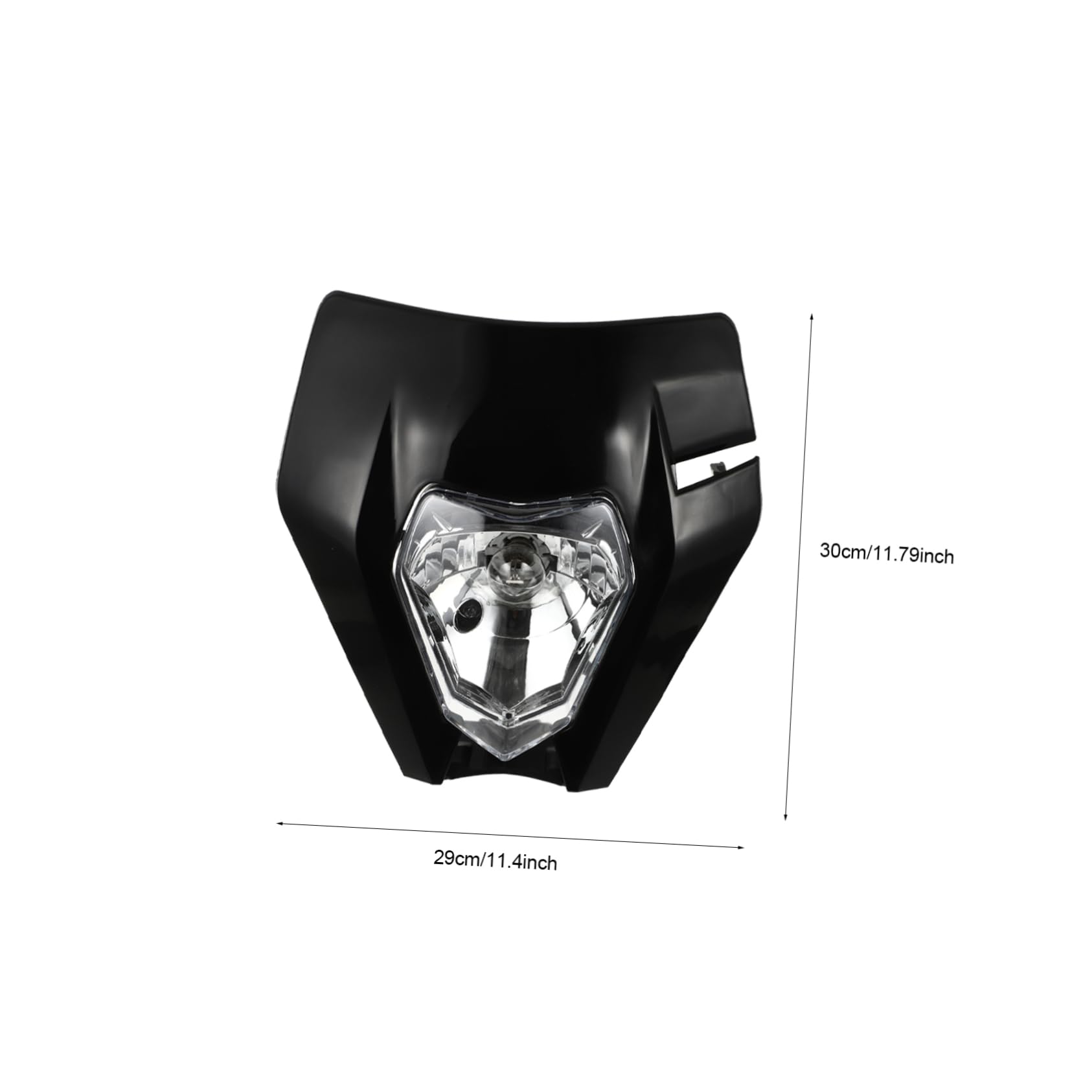 ULTECHNOVO Faro da Motocross LED Luce Anteriore per Moto Realizzata Materiali di Assicura un Funzionamento Stabile Durante la Guida Notturna Condizioni di Maltempo