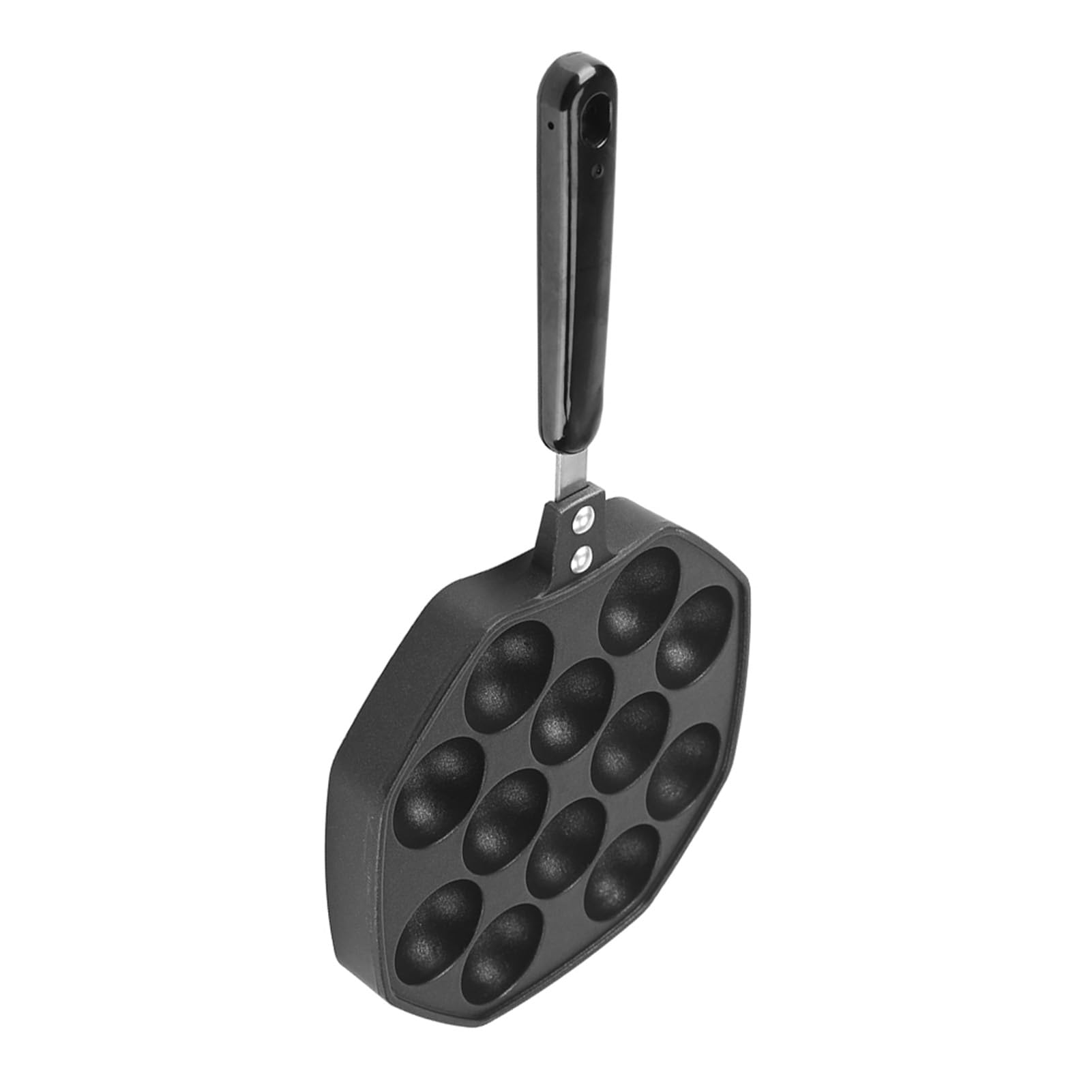 Takoyaki Grill Pan Induzione 35x19x3 12 Cavità Alluminio Antiaderente Piastra Pancake Maker
